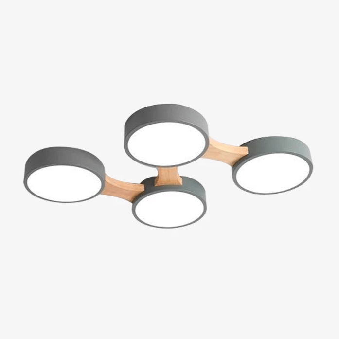 Plafonnier rond LED Botimi multi-pièces