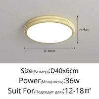 Plafonnier rond minimaliste LED pour éclairage intérieur | Marco Lucetti