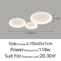 Plafonnier Rond Minimaliste Moderne avec Spectre Complet | Marco Lucetti