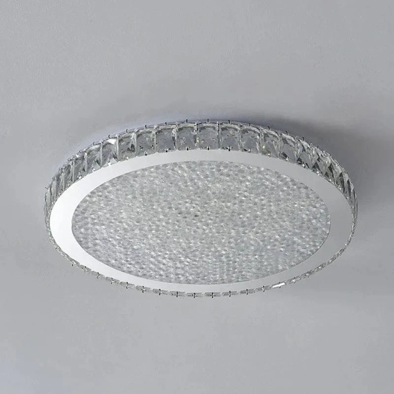 Plafonnier rond ultra-mince en cristal LED moderne - Luxe Illuminate | Marco Lucetti