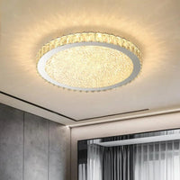 Plafonnier rond ultra-mince en cristal LED moderne - Luxe Illuminate | Marco Lucetti