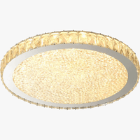 Plafonnier rond ultra-mince en cristal LED moderne - Luxe Illuminate | Marco Lucetti