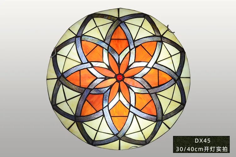 Plafonnier rond ultra-mince Tiffany pour éclairer votre intérieur | Marco Lucetti