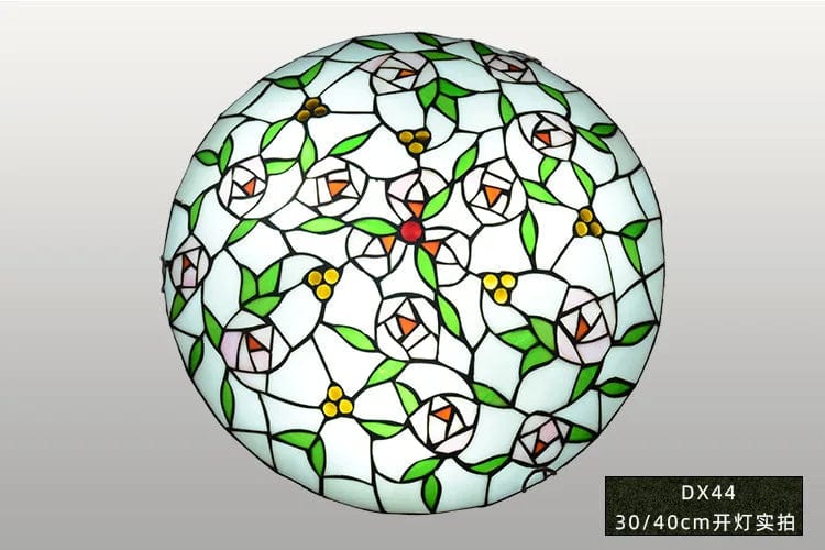 Plafonnier rond ultra-mince Tiffany pour éclairer votre intérieur | Marco Lucetti