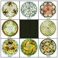 Plafonnier rond ultra-mince Tiffany pour éclairer votre intérieur | Marco Lucetti