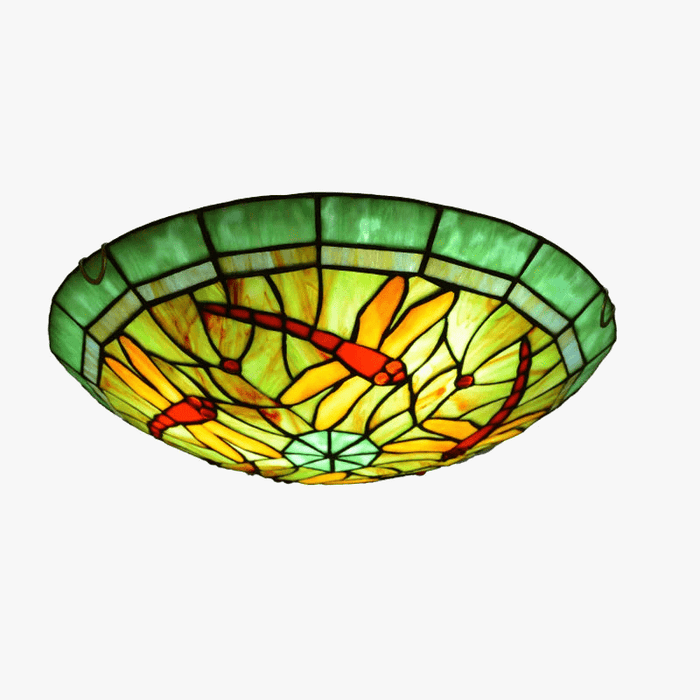 Plafonnier rond ultra-mince Tiffany pour éclairer votre intérieur | Marco Lucetti