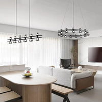 Plafonnier Rond Verre et Cuivre eleganzza | Marco Lucetti