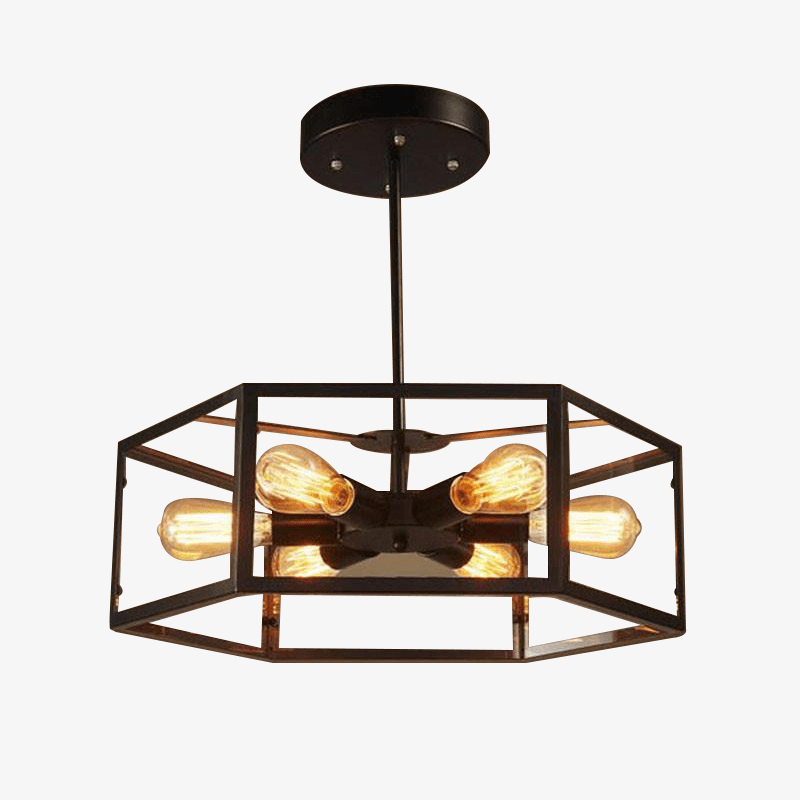 Plafonnier Rustique FUMAT Industrial