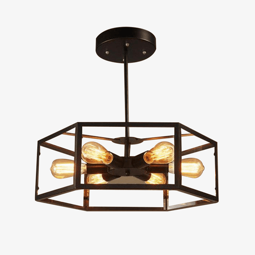 Plafonnier Rustique FUMAT Industrial