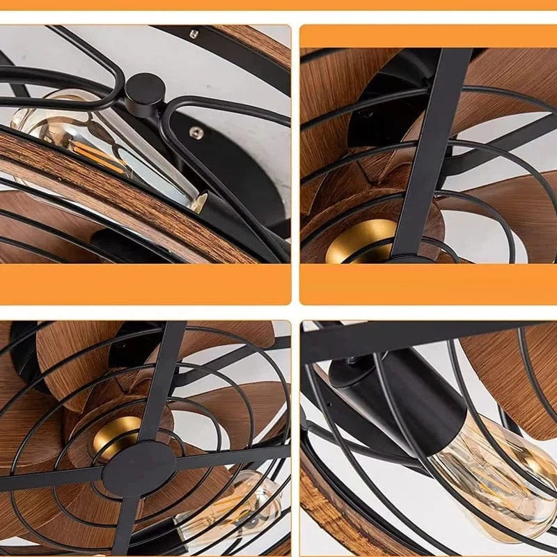 Plafonnier Salon Invisible Ventilateur à Lumière Nordique Moderne ~ | Marco Lucetti