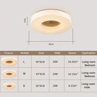 Plafonnier Scandinave en Bois - Verena | Marco Lucetti