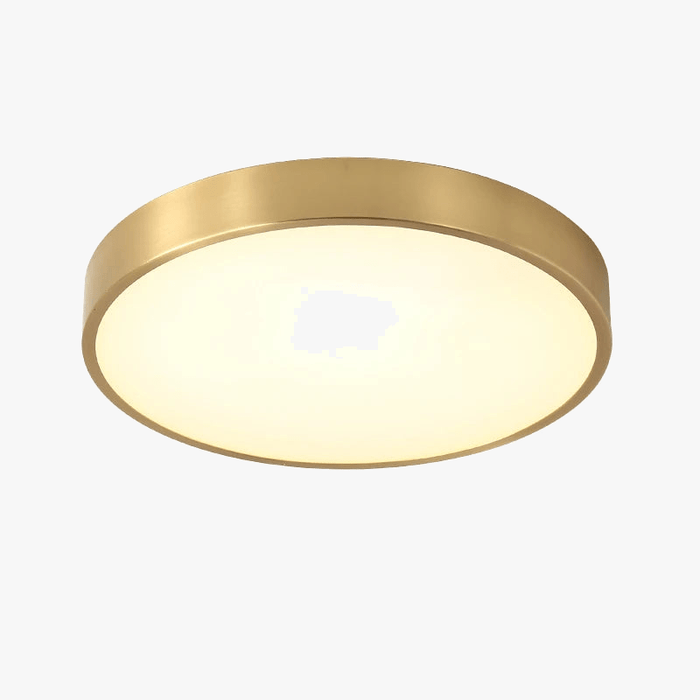 Plafonnier Scandinave Moderne en Cuivre LED Acrylique IWHD | Marco Lucetti