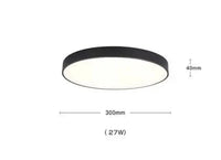 Plafonnier Scandinave Moderne en Cuivre LED Acrylique IWHD | Marco Lucetti Noir 1