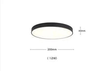Plafonnier Scandinave Moderne en Cuivre LED Acrylique IWHD | Marco Lucetti Noir