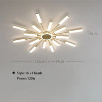 Plafonnier Scandinave Moderne | Marco Lucetti 16 et 1 / 3 couleurs