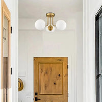 Plafonnier Semi-encastré BeanMagic™ doré | Marco Lucetti