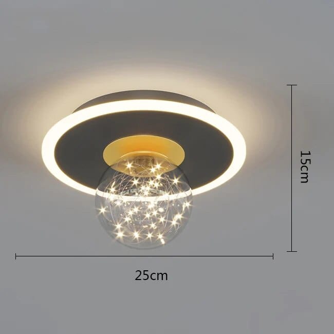 Plafonnier Simple pour Salon, Chambre et Vestiaire | Marco Lucetti B