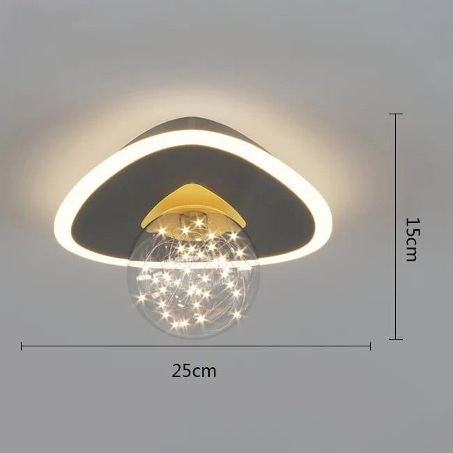 Plafonnier Simple pour Salon, Chambre et Vestiaire | Marco Lucetti C