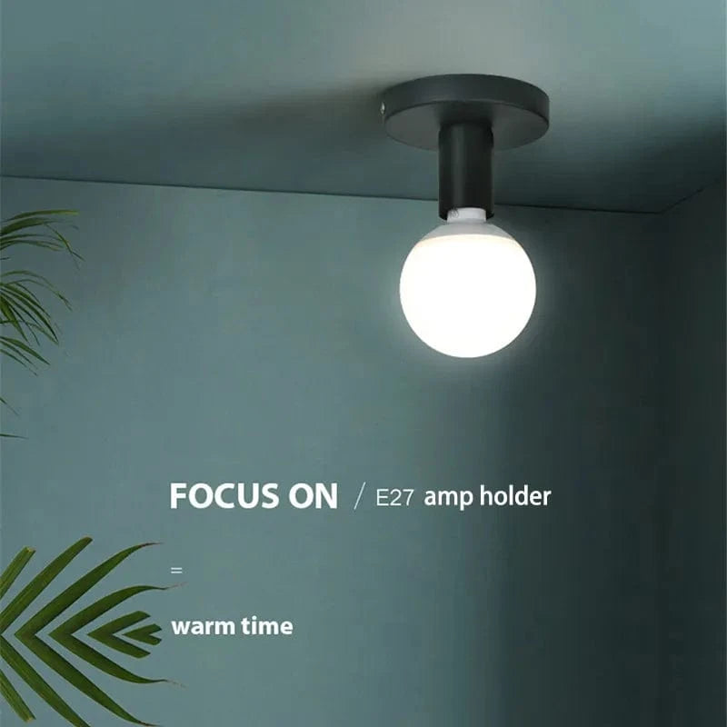 Plafonnier Simple rétro industriel en métal pour une décoration tendance de la maison | Marco Lucetti