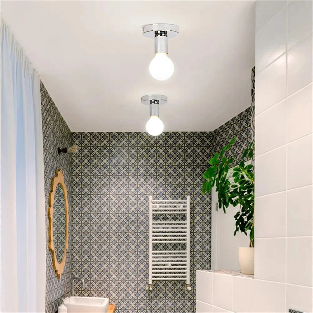 Plafonnier Simple rétro industriel en métal pour une décoration tendance de la maison | Marco Lucetti