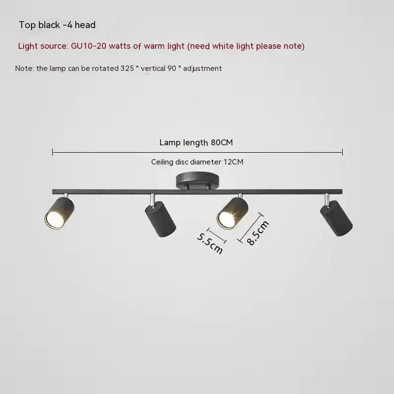 Plafonnier Spot Led | Marco Lucetti A 4 têtes