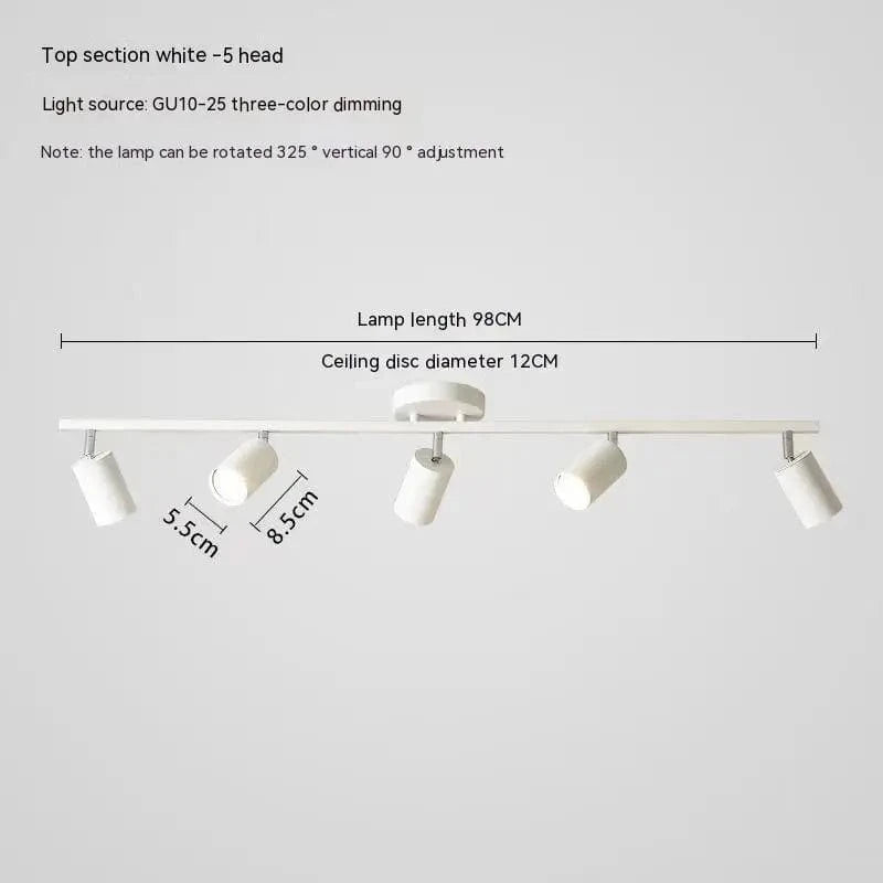 Plafonnier Spot Led | Marco Lucetti B 5 têtes