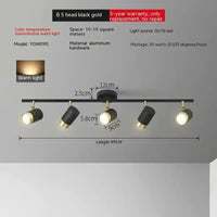 Plafonnier Spot Led | Marco Lucetti C 5 têtes