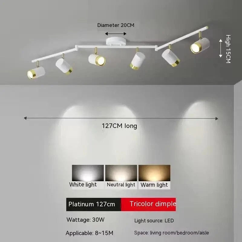 Plafonnier Spot Led | Marco Lucetti D 6 têtes