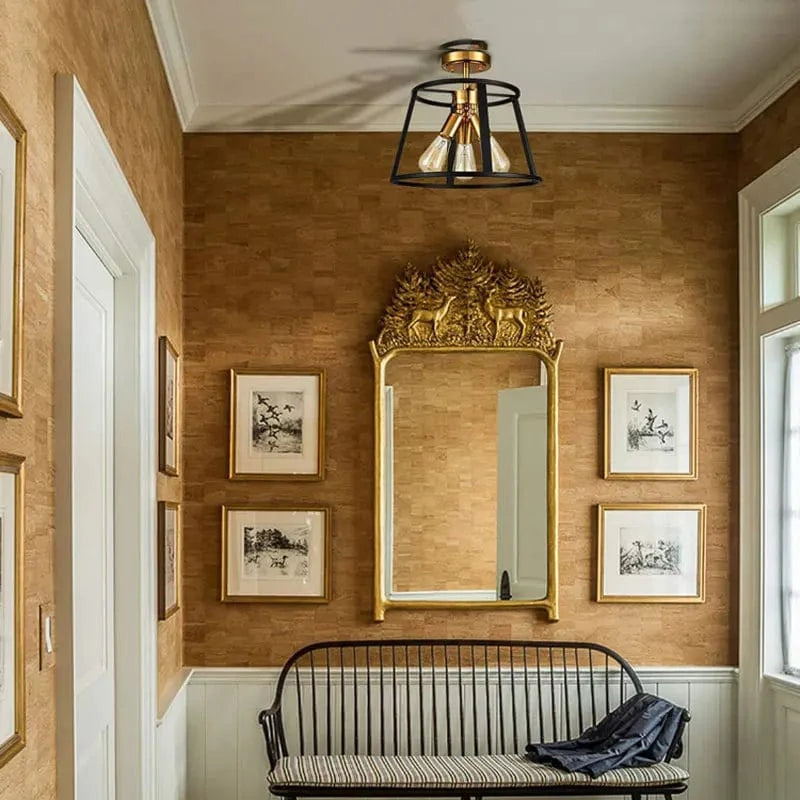 Plafonnier Style Américain Rural Rétro Industriel Ferme. | Marco Lucetti