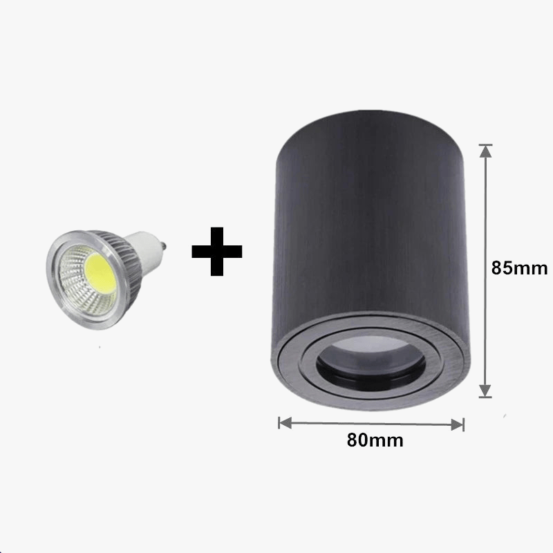 Plafonnier Surface avec ampoule GU10 9W 12W 15W | Marco Lucetti