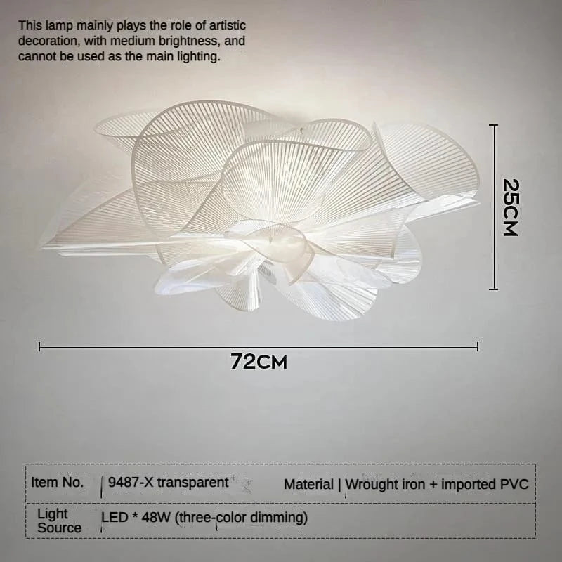 Plafonnier Suspension LED Design Créatif - Luminaire Décoratif | Marco Lucetti Plafonnier Blanc / Source de lumière 3 couleurs