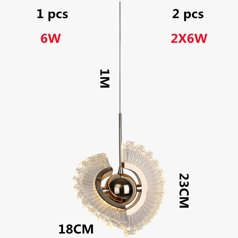 Suspension NordiLed Rotatif Multi-Style Rond