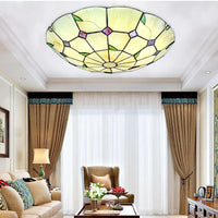 Plafonnier Tiffany Méditerranéen LED pour Chambre, Salon, Salle à Manger, Couloir et Balcon | Marco Lucetti