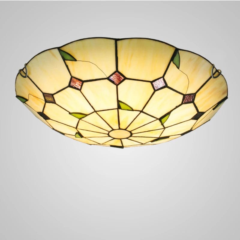 Plafonnier Tiffany Méditerranéen LED pour Chambre, Salon, Salle à Manger, Couloir et Balcon | Marco Lucetti