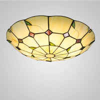Plafonnier Tiffany Méditerranéen LED pour Chambre, Salon, Salle à Manger, Couloir et Balcon | Marco Lucetti