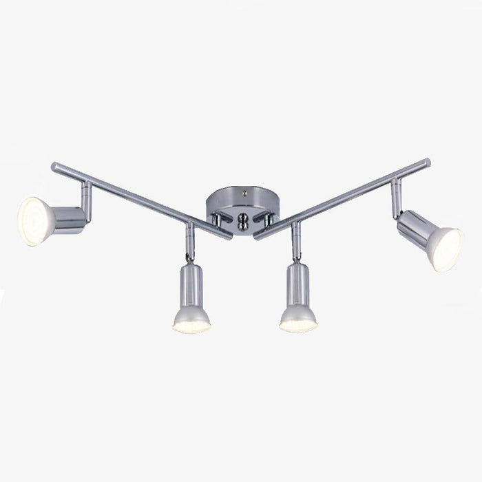 Plafonnier toQi LED chromé ajustable pour la maison | Marco Lucetti