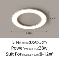 Plafonnier Ultra-Mince LED pour un Éclairage Intérieur Décoratif Moderne | Marco Lucetti