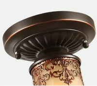 Plafonnier Verre Vintage LED pour un Éclairage Élégant dans votre Salon- Luminaire Lampara De Techo | Marco Lucetti