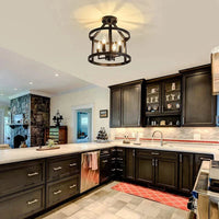 Plafonnier vintage américain rétro pour cuisine et salon - Style Americana | Marco Lucetti