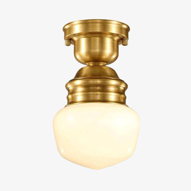 Plafonnier Vintage Luxe - Support Doré