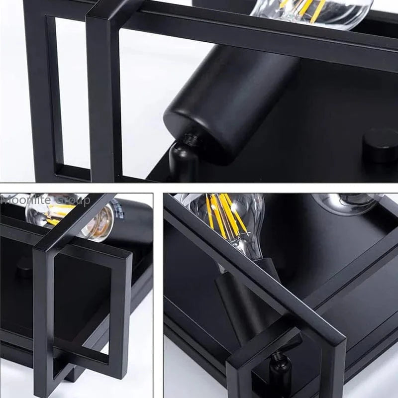 Plafonnier Vintage en Fer Forgé - Idéal pour Cuisine, Salle à Manger et Chambre | Marco Lucetti