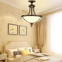 Plafonnier Vintage en verre - Collection Rétro Luxe | Marco Lucetti