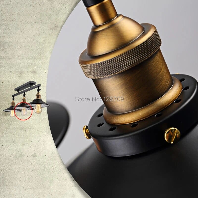 Plafonnier Vintage Industriel pour Maison - Ampoule E27 | Marco Lucetti