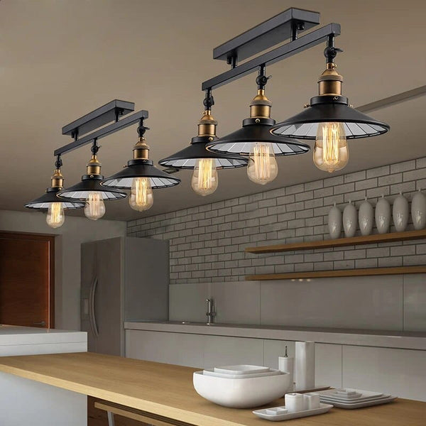 Plafonnier Vintage Industriel pour Maison - Ampoule E27 | Marco Lucetti