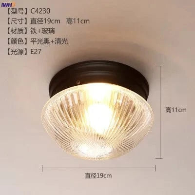 Plafonnier Vintage LED IWHD | Marco Lucetti 1 7 / 0-5W