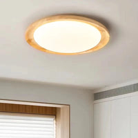 Plafonnier Wabi-Sabi Spectre Complet LED en Bois Massif Rondin - Édition Limitée | Marco Lucetti