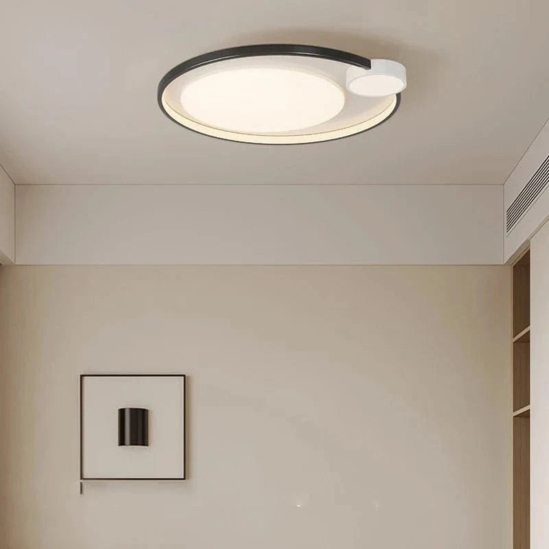 Plafonniers carrés ronds simples chambre LED éclairage intérieur moderne nordique | Marco Lucetti