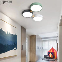 Plafonniers Créatifs Macaron en Bois pour Indoor Lighting LED Multicolore | Marco Lucetti