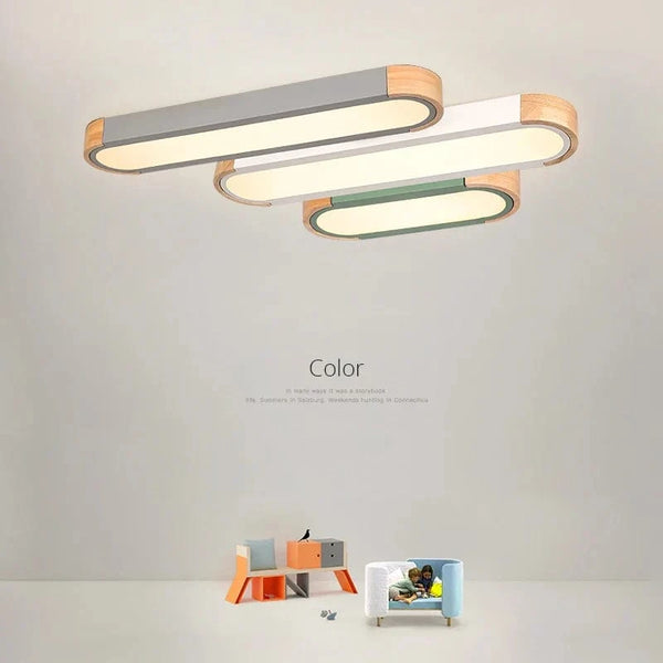Plafonniers en bois avec Télécommande décorative | Marco Lucetti