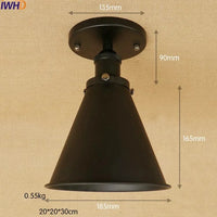 Plafonniers LED blancs Sahde pour salon/chambre Edison - Éclairage industriel Vintage LED Luminaria | Marco Lucetti 113